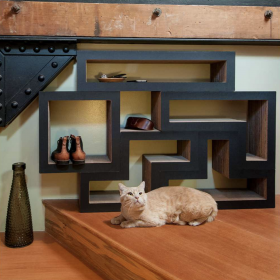 Our Modular Cat Tree Systems are like building blocks to make your own cat towers!