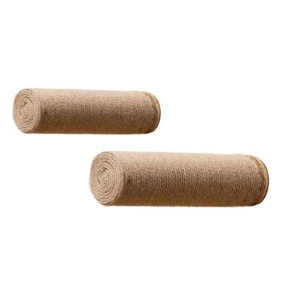 Wall-Mounted Scratcher Cat Steps, Sisal Rope Scratching Posts Floating Cat Wall Perches (Cylinder) SWP002