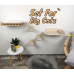 Cat Wall Bed, Feeder and (3) Steps for XL BIG Cats