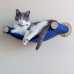 Cat Hammock - Wall Mounted Cat Bed - Blue